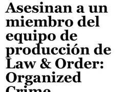 Enlace a Ley y Orden salta de la pantalla a la vida real