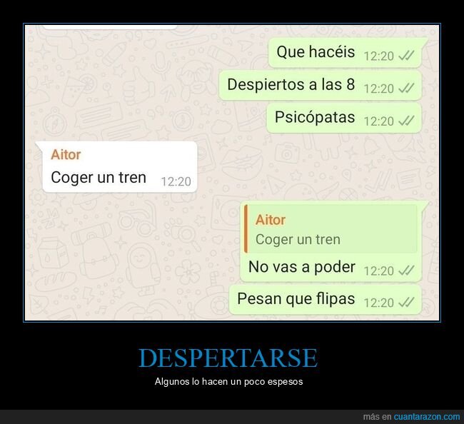 despiertos,tren,poder