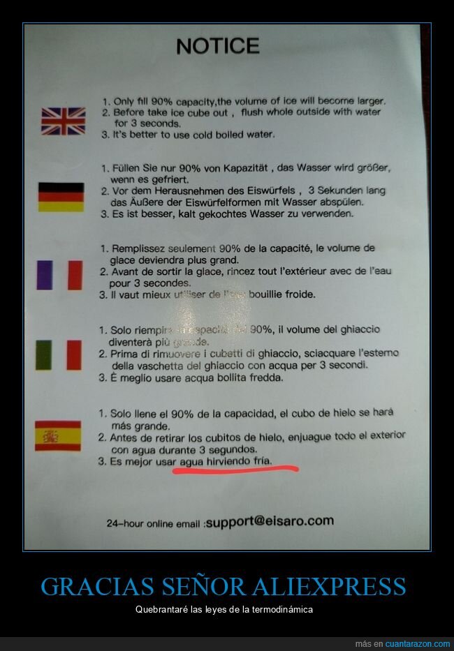 traducción,agua,hirviendo,fría