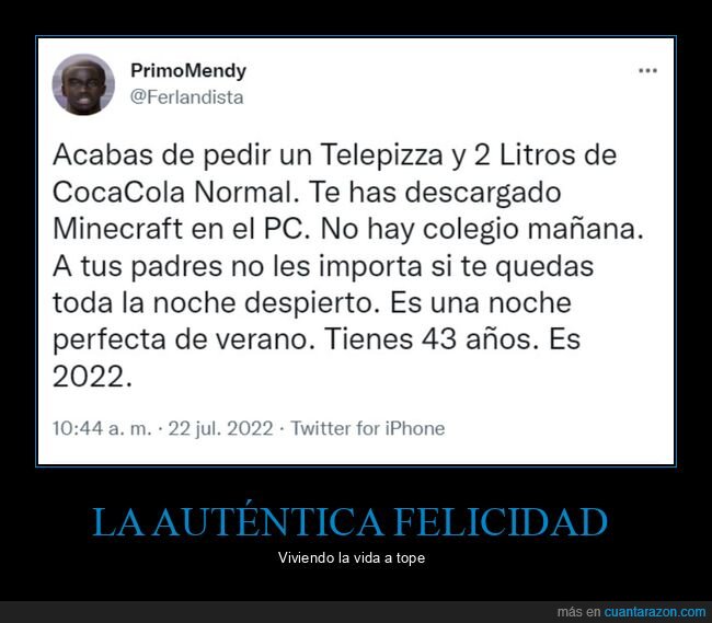 noche perfecta,felicidad