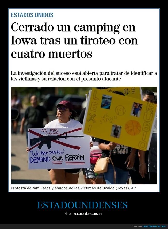 camping,iowa,tiroteo,eeuu,armas