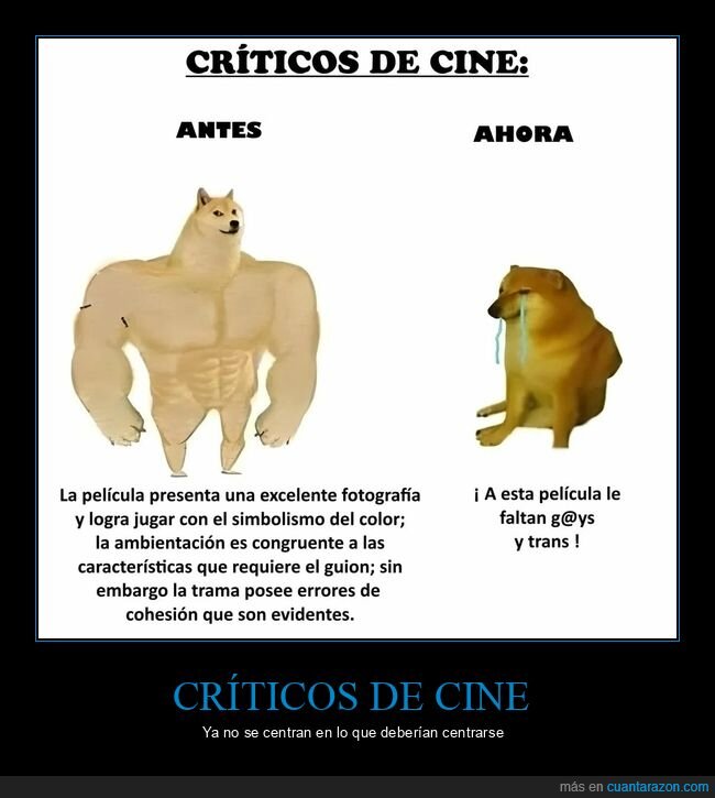 críticos,cine,antes,ahora