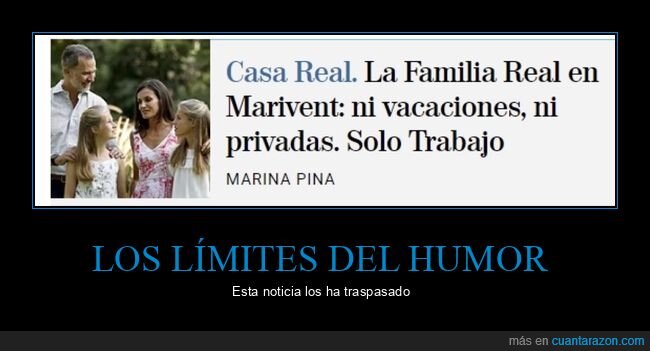 familia real,trabajo,vacaciones