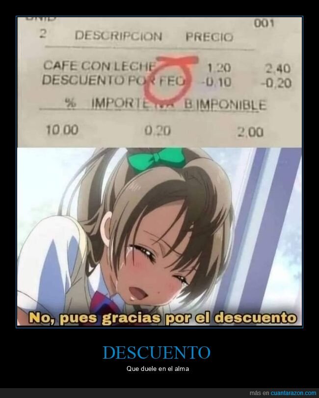 descuento,feo