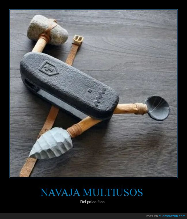 navaja multiusos,paleolítico