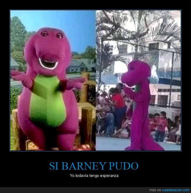 barney,adelgazar