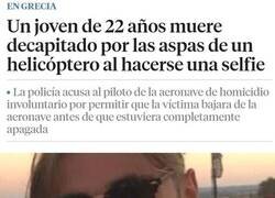 Enlace a Vaya forma de morir...