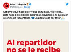 Enlace a La curiosa petición de Telepizza a sus clientes