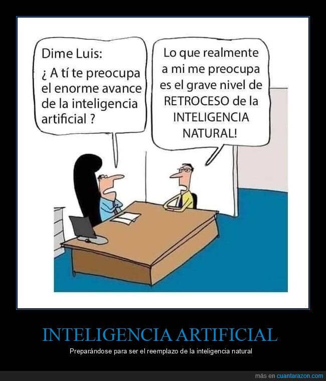 inteligencia artificial,inteligencia natural