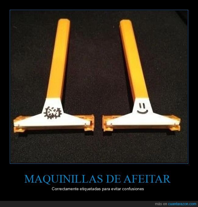 maquinillas de afeitar,huevos,cara