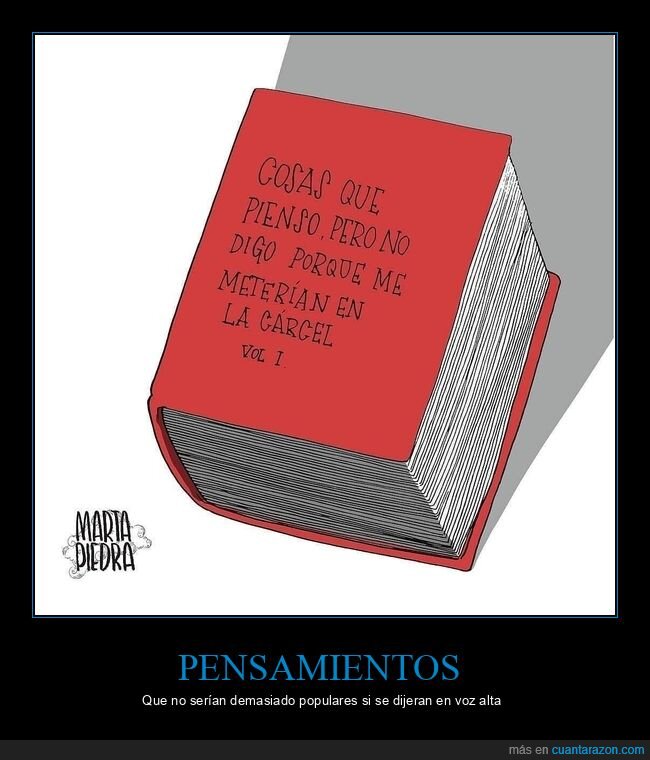 libro,pensar,decir,cárcel