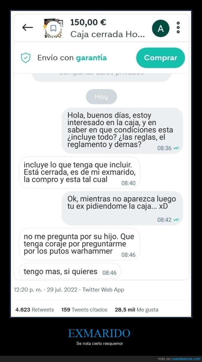 exmarido,wallapop,vender,warhammer