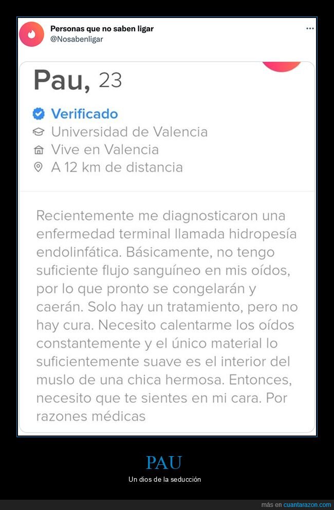 enfermedad,tinder,transgénicos,wtf