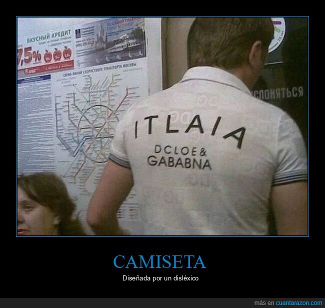 camiseta,dislexia,fails
