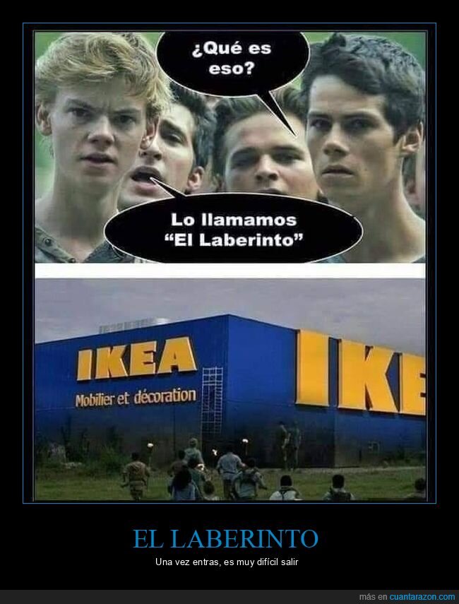 ikea,laberinto