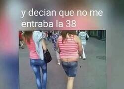 Enlace a Nadie le dice qué talla usar