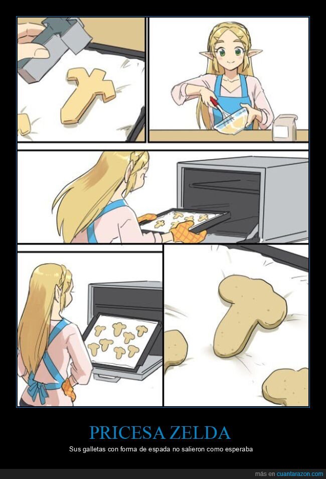 zelda,galletas,espadas,forma