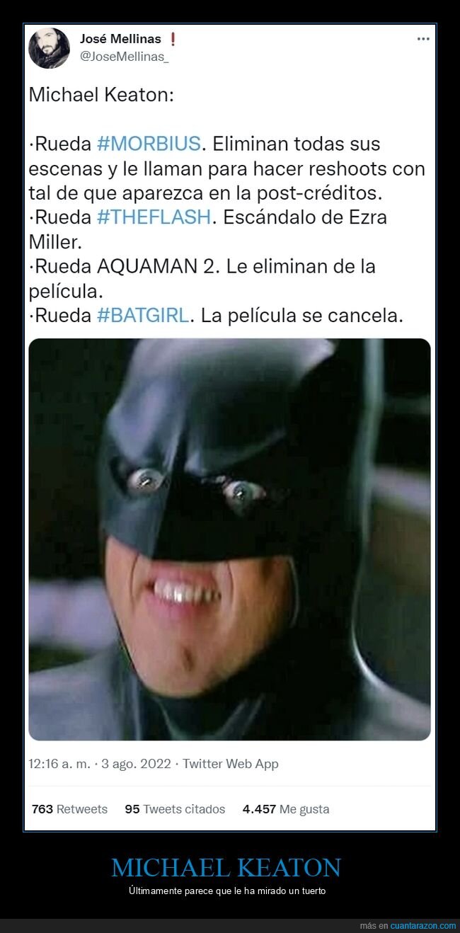 michael keaton,películas,mala suerte