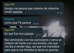 Enlace a Robo frustrado