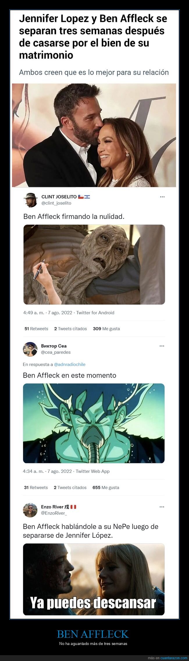 ben affleck,jennifer lópez,separarse