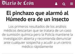 Enlace a Un pinchazo que no era más que una picadura