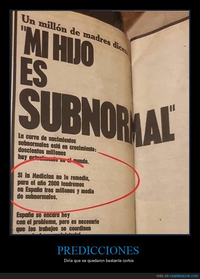 hijo,subnormal