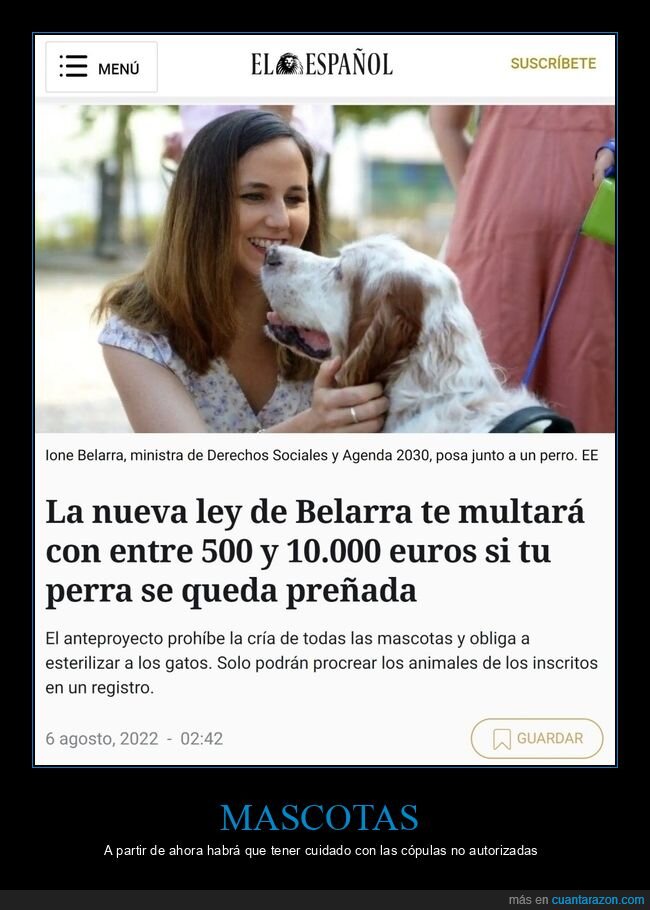 perros,esterilizar,ley