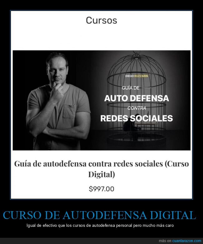 curso,autodefensa,redes sociales