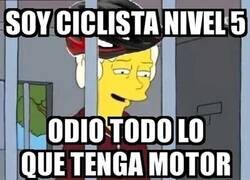 Enlace a Típico ciclista