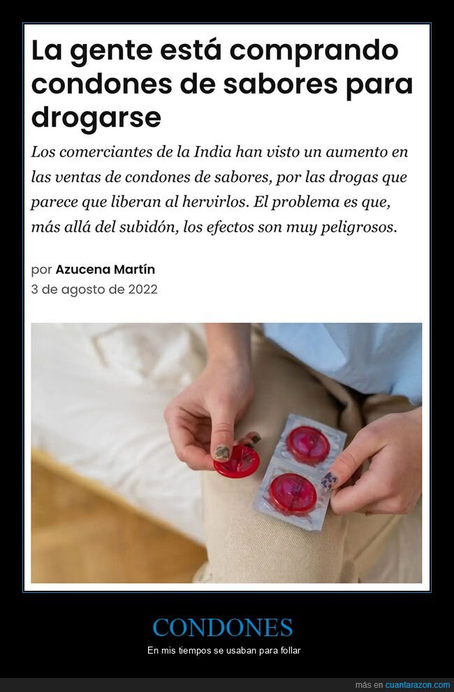 condones,drogarse,sabores,wtf