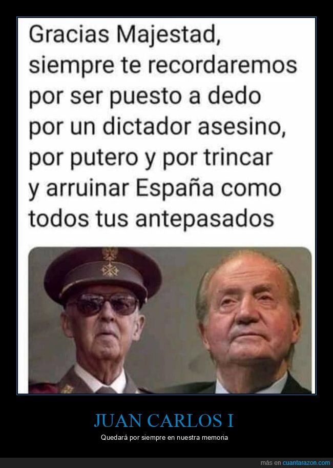 juan carlos i,franco,recordar