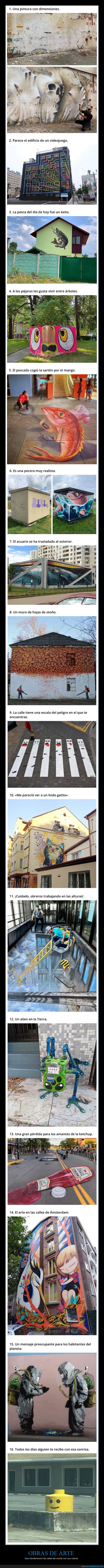 obras de arte,calles