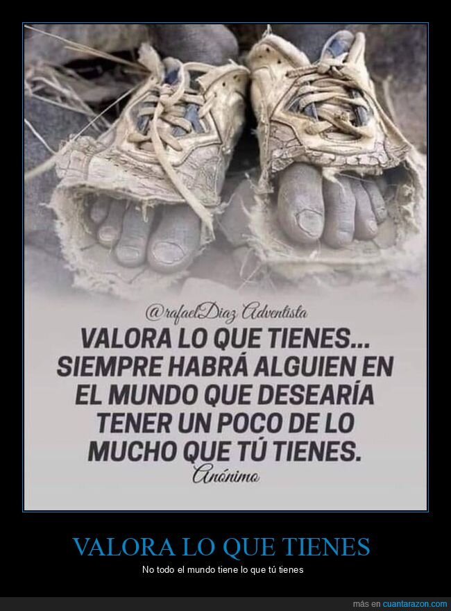 valorar,tener,posesiones