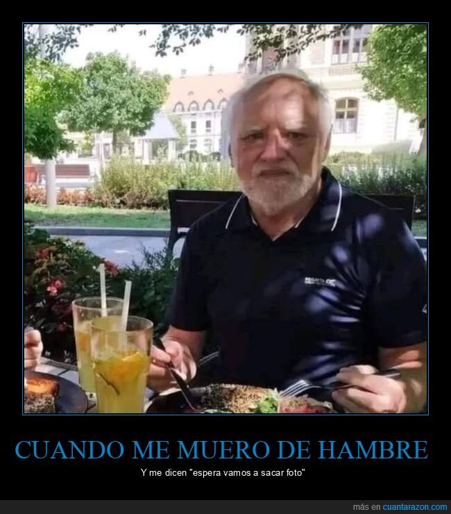 hambre,foto,hide the pain harold