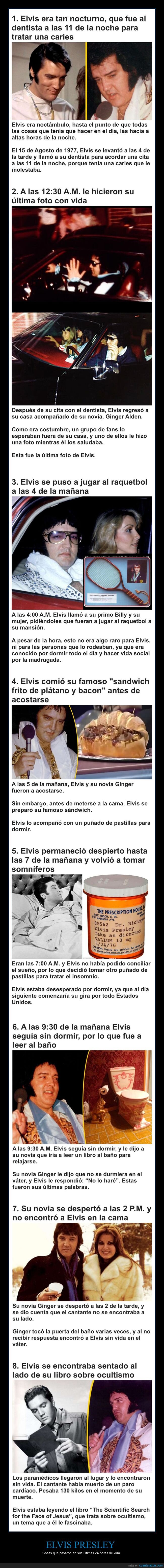 elvis,últimas horas,vida