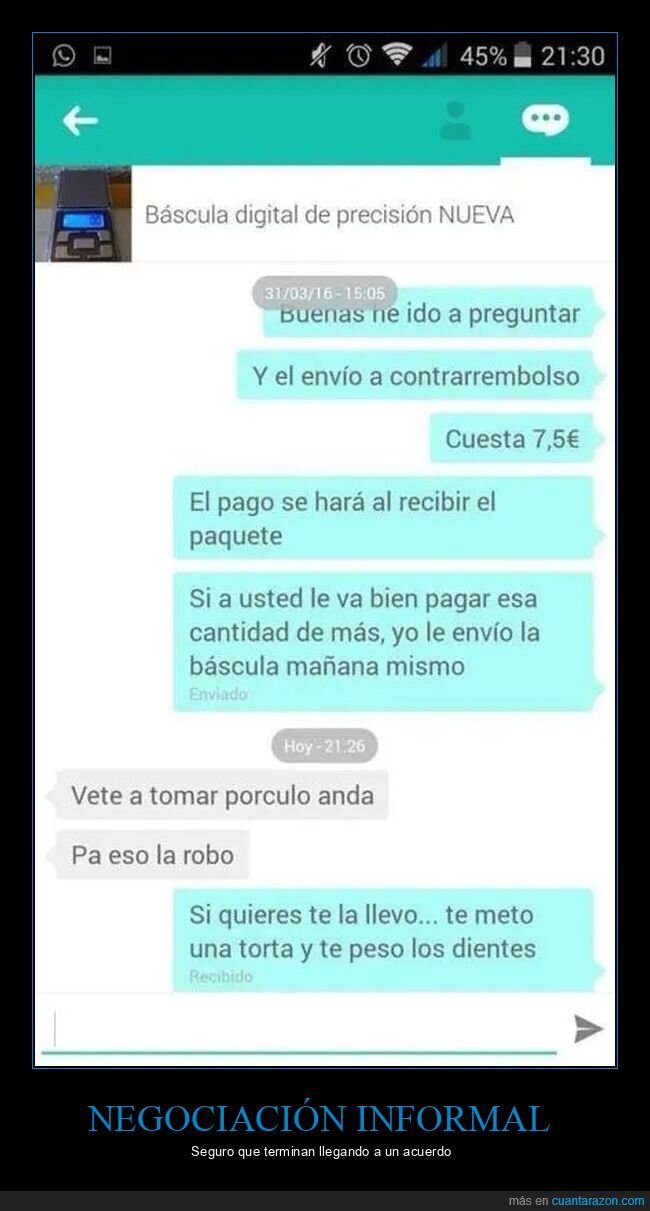 báscula,dientes,pesar,robar,wallapop,wtf