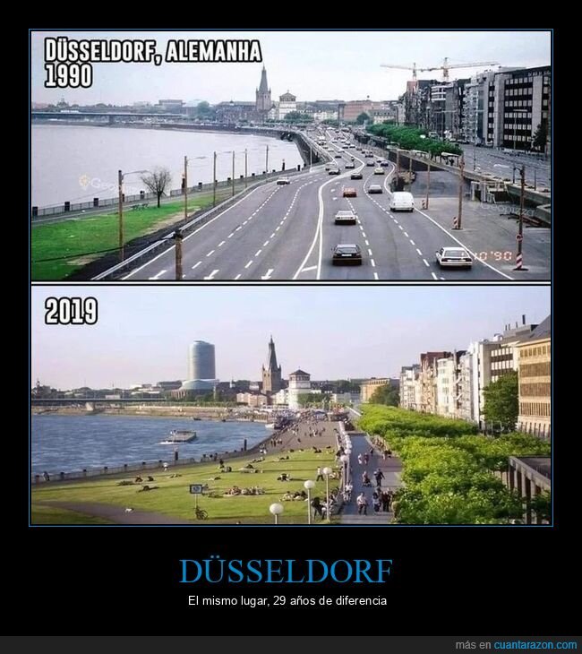 d&uuml;sseldorf,alemania,antes,despu&eacute;s