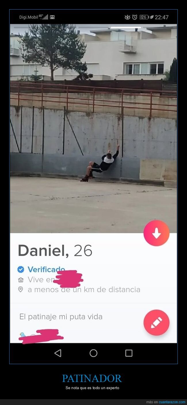 patinaje,tinder