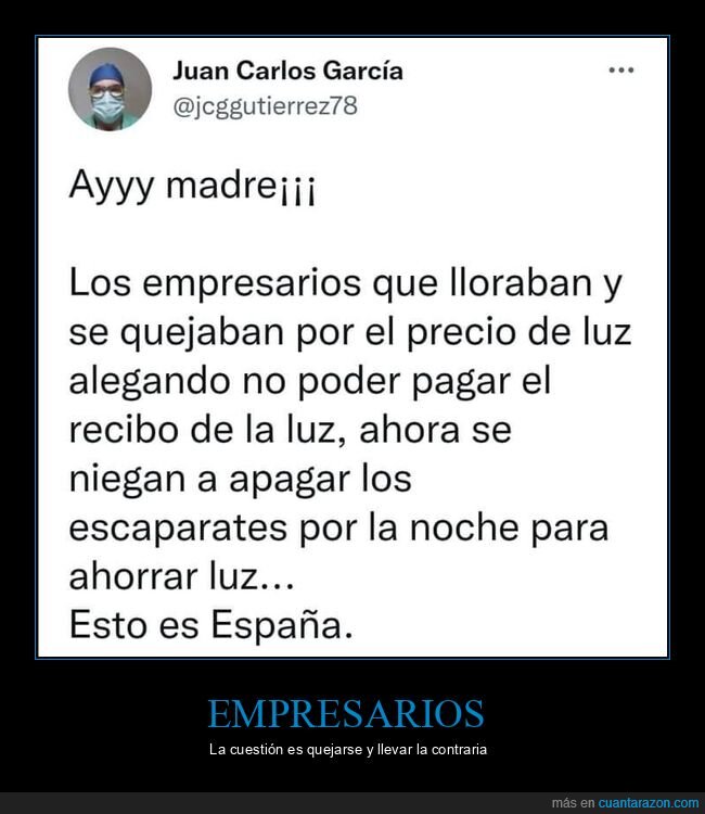 empresarios,quejarse,precio,luz,apagar,escaparates