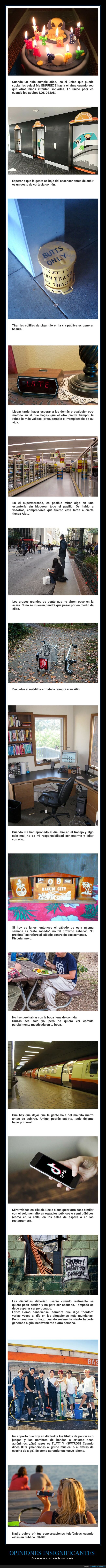 opiniones insignificantes,defender