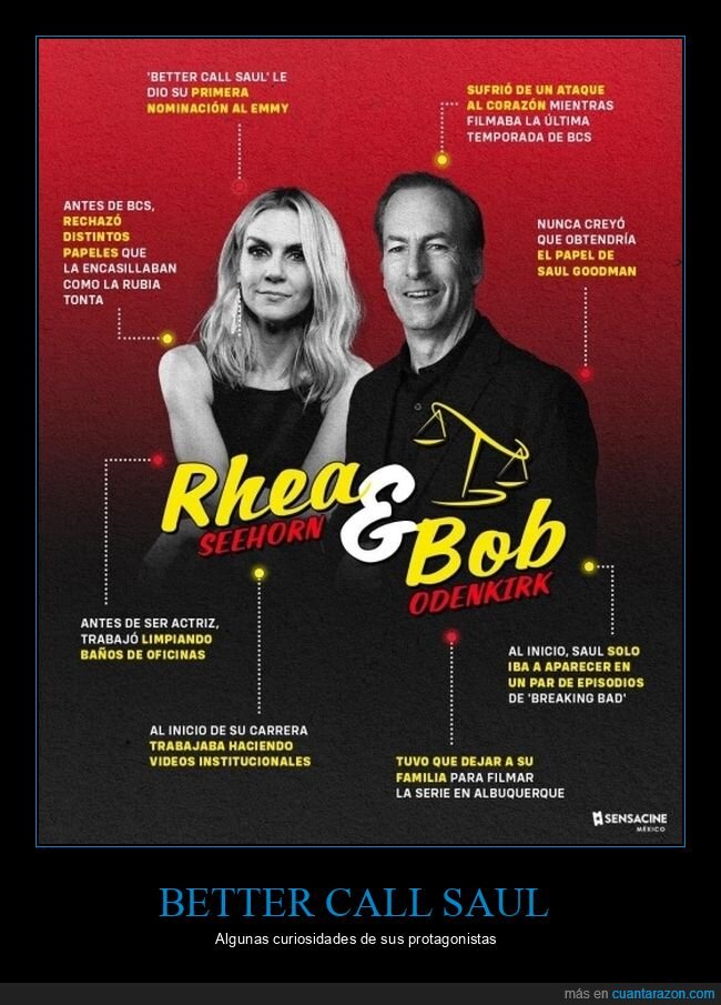 better call saul,rhea seehorn,bob odenkirk,curiosidades