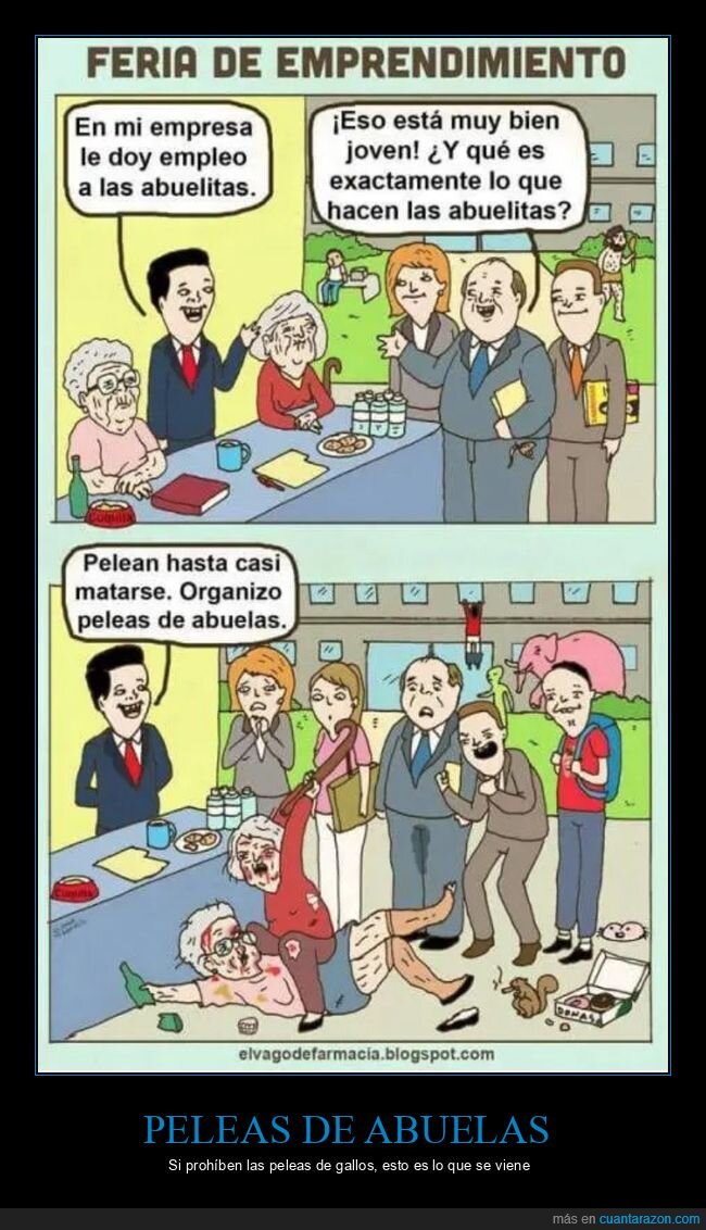 peleas,abuelas,matarse