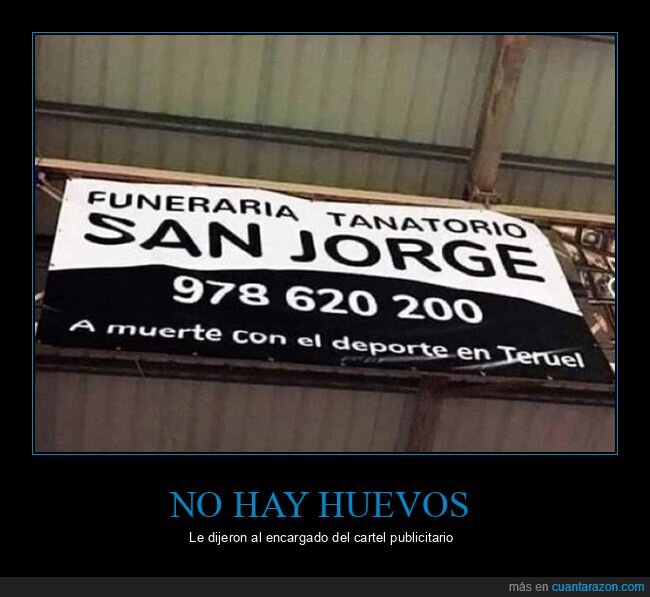 a muerte,tanatorio,cartel