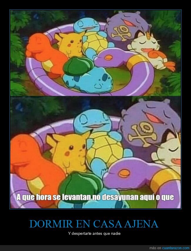 dormir,casa ajena,amigo,desayuno