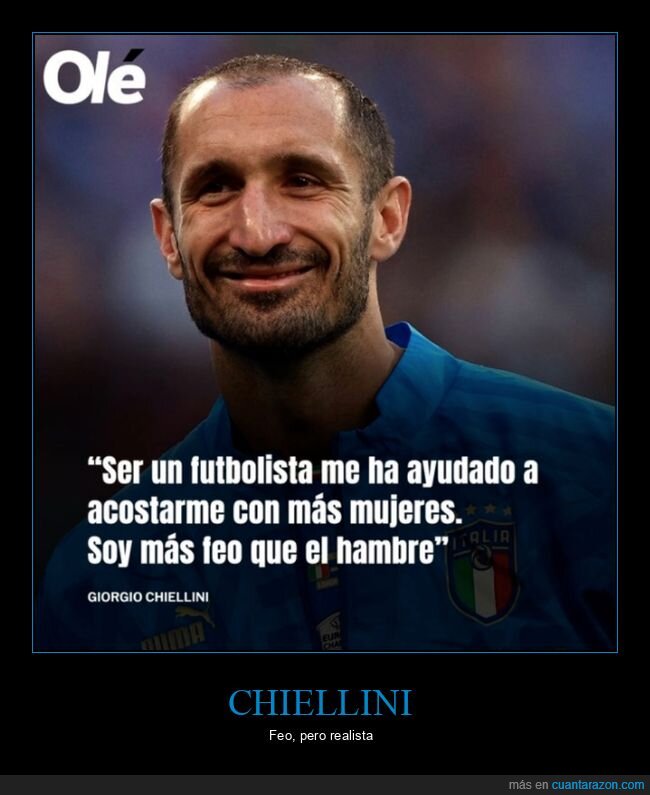 feo,futbolista,ligar,chiellini