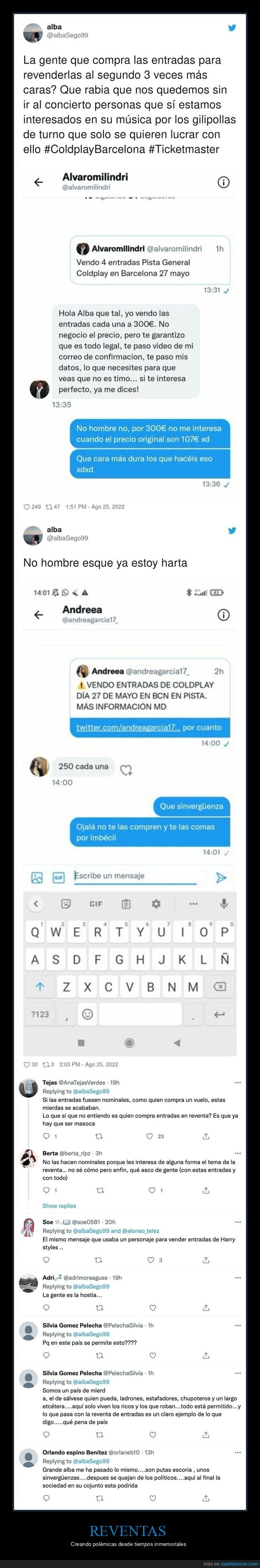 reventa,coldplay,entradas