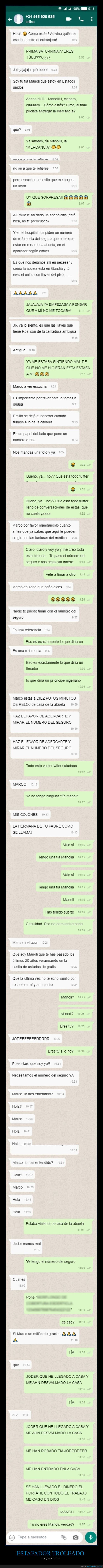 whatsapp,conversación,timo