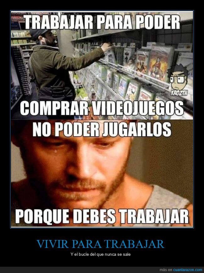 trabajar,videojuegos