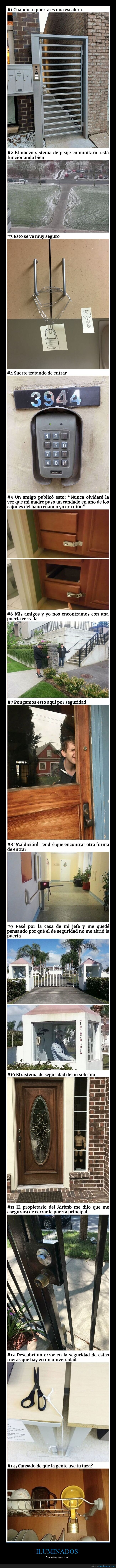 seguridad,fallos,iluminados