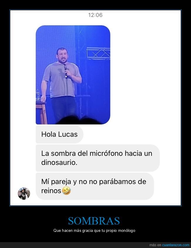 sombra,monologuista,humor